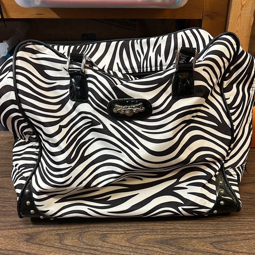 Stylish Zebra Print Women's Bag